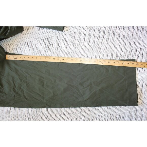 Athleta Trekkie High Rise Parachute Pant Size 8 Aspen Olive Elastic Waist - Picture 5 of 13